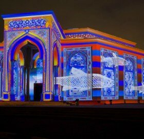 Sharjah during the Light Festival