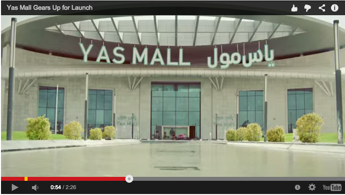 Yas mall opening in Abu Dhabi