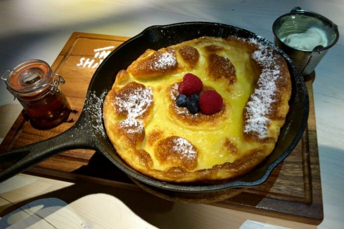 Dutch Pancakes at The Shack Restaurant Abu Dhabi